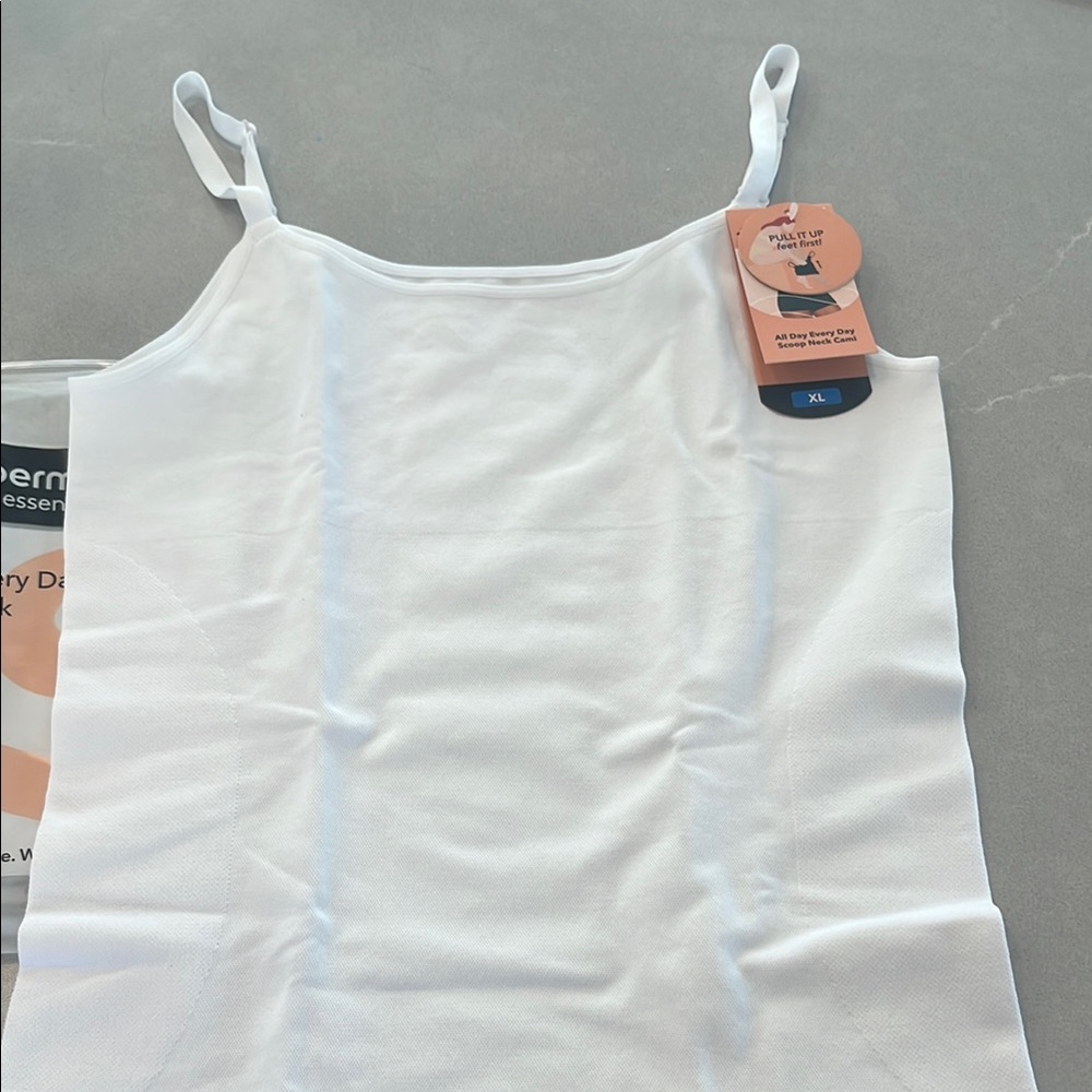 2 White Women's Camisole Tops